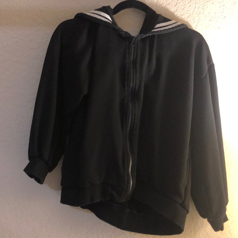 Anime Uniform Zip Up Jacket
